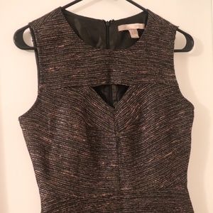 Women's Business Casual Dress/Metallic